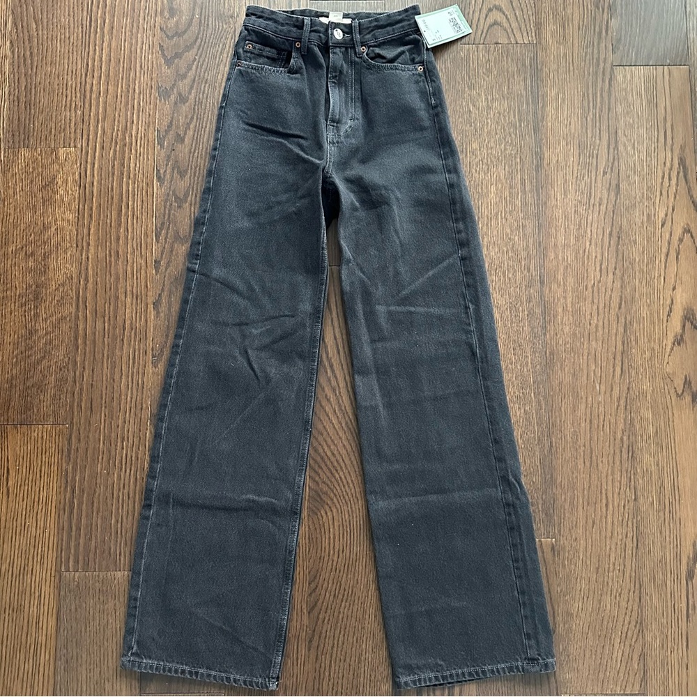 High Rise Wide Leg Jeans